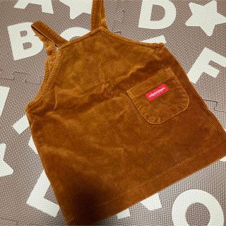 mikihouse - 【美品】ミキハウス☆チエコサク☆ジャンパースカート