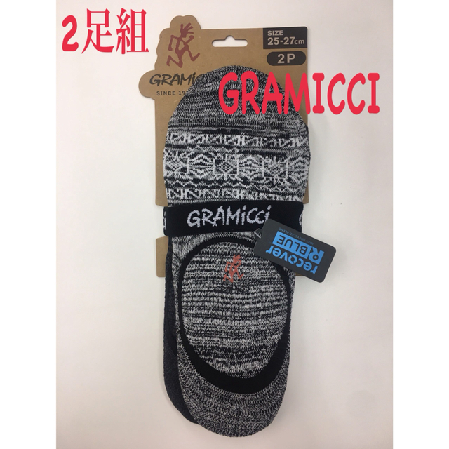 GRAMICCI  グラミチPATTERN FOOT COVER ソックス メンズのレッグウェア(ソックス)の商品写真