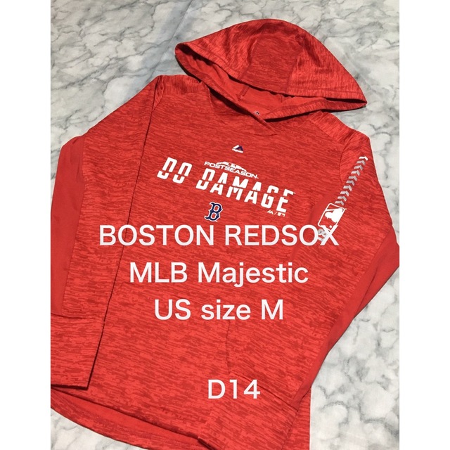 Majestic(マジェスティック)の【レア】US古着 M majestic MLB  ladies パーカー レディースのトップス(パーカー)の商品写真