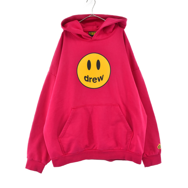 drew house ドリューハウス Mascot Hoodie マスコットロゴプリント スウェットプルオーバーパーカー ピンクのサムネイル