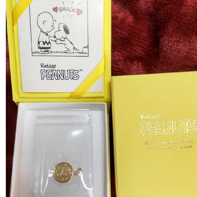 アクセサリーSNOOPY18kペンダントセット