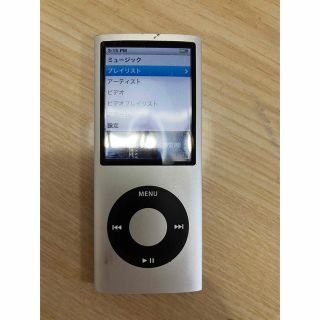 アイポッド(iPod)のiPod nano 第4世代　8GB(ポータブルプレーヤー)