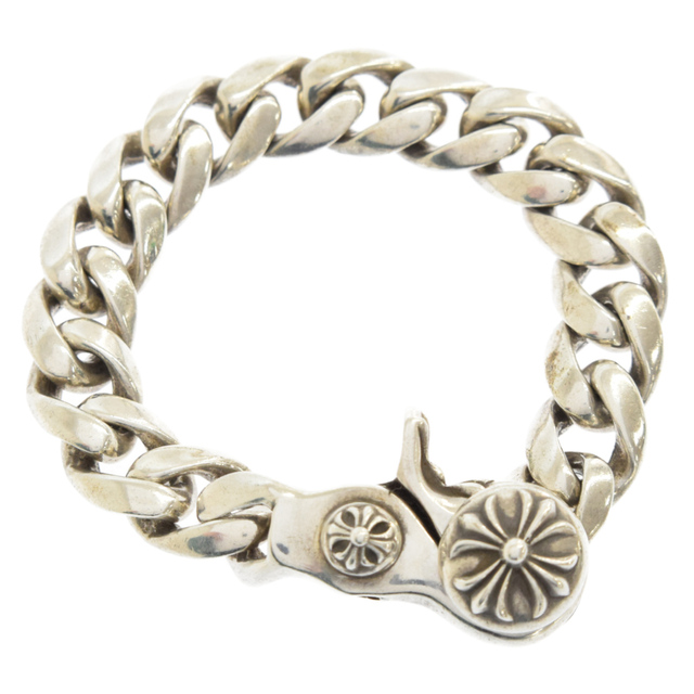 高品質 クロムハーツ HEARTS CHROME - Hearts Chrome CLSC 15LINK LNK/クラシックリンククリップブレスレット CHN ブレスレット