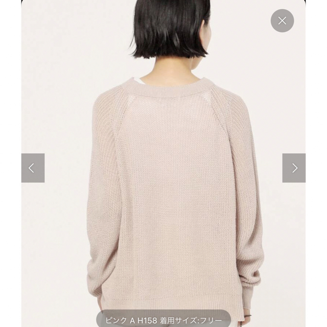 タグ付 新品 AP STUDIO SCENTOF HAZEL プルオーバーニット 2022高い