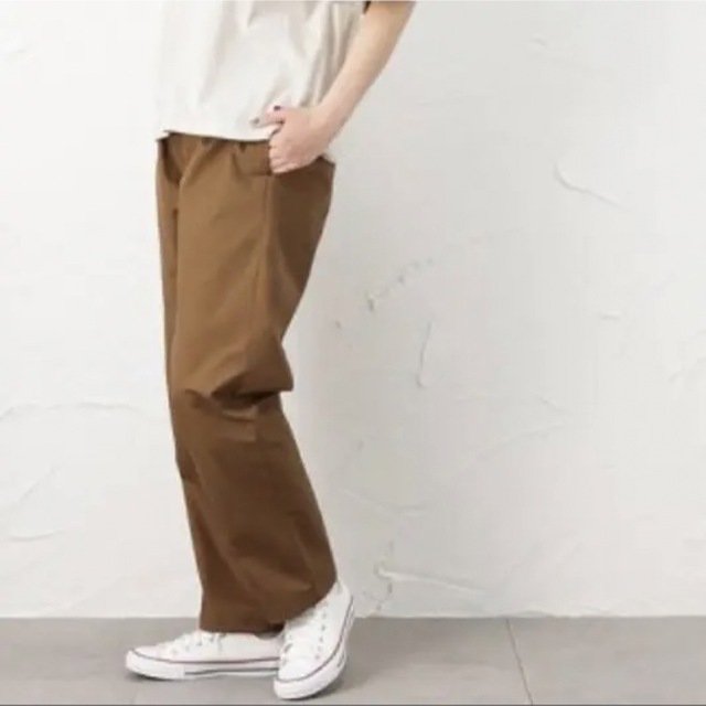 Dickies(ディッキーズ)の新品 Dickies ディッキーズ シェフパンツ チノパン Mサイズ ブラウン レディースのパンツ(カジュアルパンツ)の商品写真