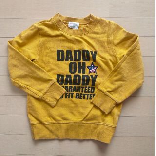 ダディオーダディー(daddy oh daddy)の美品ダディオダディトレーナー130(Tシャツ/カットソー)