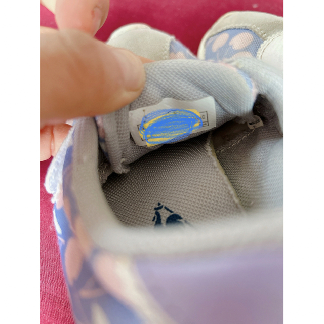 le coq sportif(ルコックスポルティフ)の美品　キッズスニーカー　ルコック　さくらんぼ　17cm キッズ/ベビー/マタニティのキッズ靴/シューズ(15cm~)(スニーカー)の商品写真