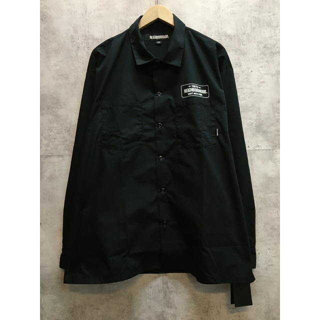 NEIGHBORHOOD 23ss CLASSIC WORK SHIRT LS ネイバーフッド ワークシャツ 231TSNH-SHM01【004】【岩】