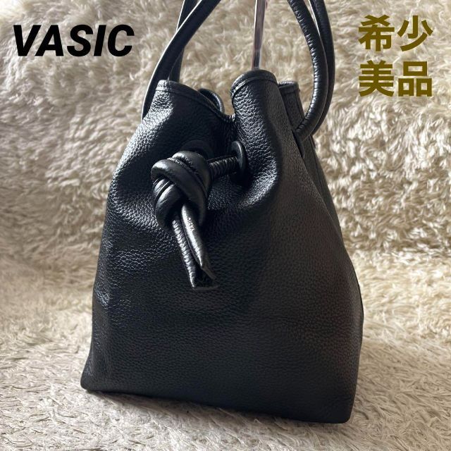 【希少】VASIC ヴァジック ボンド トュモローランド 別注 レザー ブラック