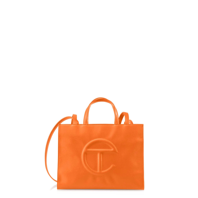 カラーTELFAR shopping bag M オレンジ 新品【正規品】テルファー