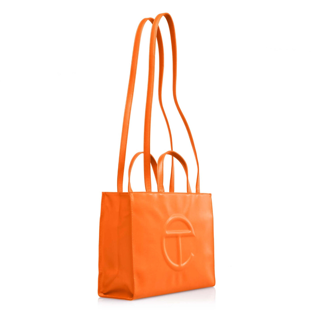 カラーTELFAR shopping bag M オレンジ 新品【正規品】テルファー