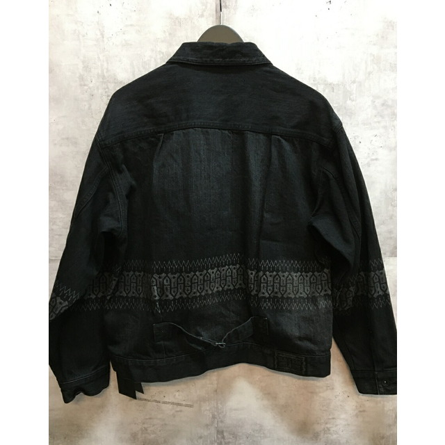 NEIGHBORHOOD(ネイバーフッド)のNEIGHBORHOOD 23ss BI TYPE 2 JACKET ネイバーフッド サベージ加工 ブラックデニムジャケット 231XBNH-JKM04【中古】【004】【岩】 メンズのジャケット/アウター(Gジャン/デニムジャケット)の商品写真