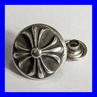 クロムハーツ(Chrome Hearts)のクロムハーツ★クロスボタンリベット★18mm(その他)