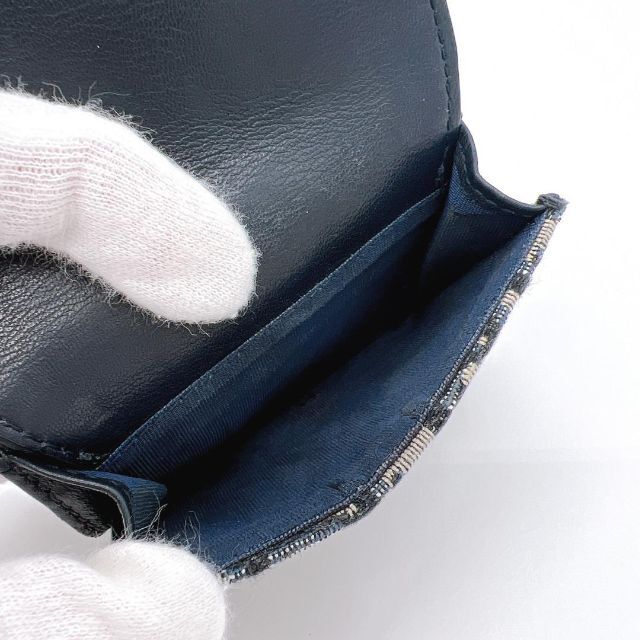 美品】クリスチャンディオール オブリーク 三つ折り財布 今季ブランド