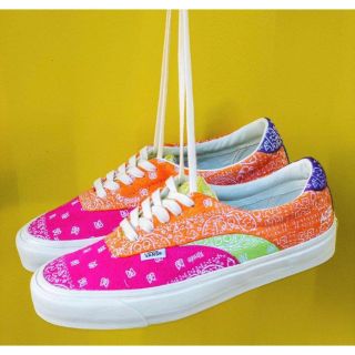 ヴァンズ(VANS)のVANS Rhude ACER NI SP bandana neon 28cm(スニーカー)