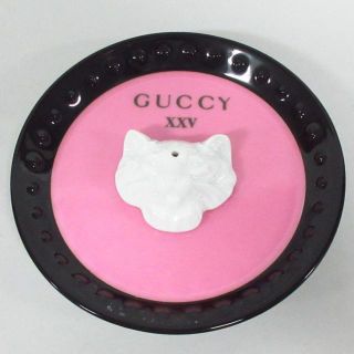 グッチ(Gucci)のグッチ 小物美品  - 黒×ピンク×白 陶器(その他)