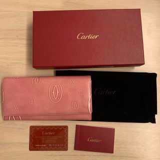 カルティエ(Cartier)のカルティエ　財布　ピンク　人気‼️(財布)