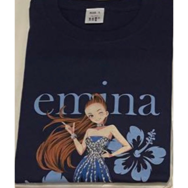 安室奈美恵公認キャラクター「emina」Tシャツ