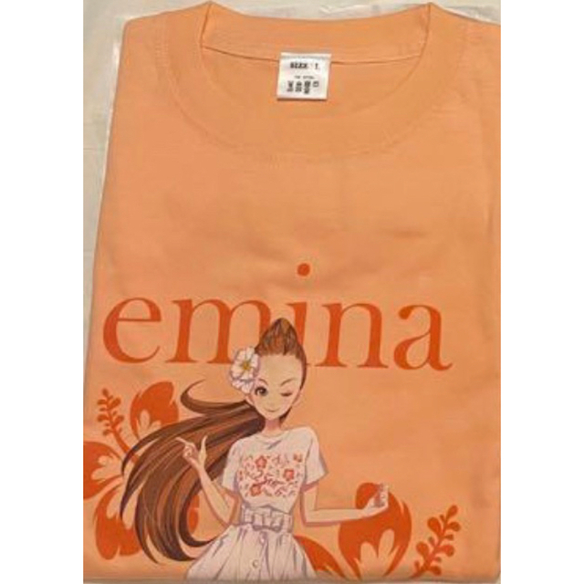 安室奈美恵公認キャラクター「emina」Tシャツ