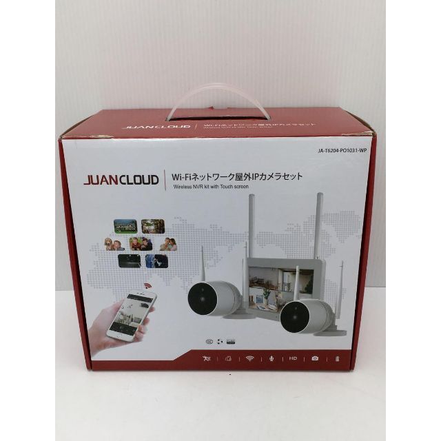 ゆったり柔らか 【ほぼ新品】モニター+屋外IPカメラ JA-T6204-PO1031