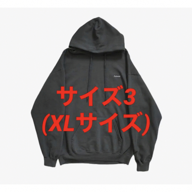 XLサイズ Antwort SIGNATURE HOODIE GREY | フリマアプリ ラクマ