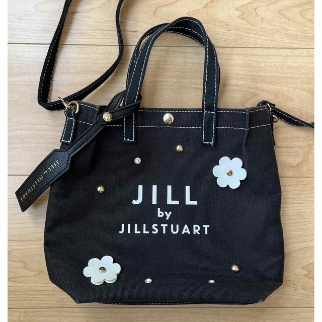 JILL by JILLSTUART(ジルバイジルスチュアート)のJILL by JILLSTUART 2wayショルダーバッグ　黒　ブラック レディースのバッグ(ショルダーバッグ)の商品写真