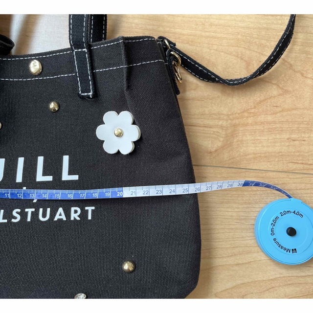 JILL by JILLSTUART(ジルバイジルスチュアート)のJILL by JILLSTUART 2wayショルダーバッグ　黒　ブラック レディースのバッグ(ショルダーバッグ)の商品写真