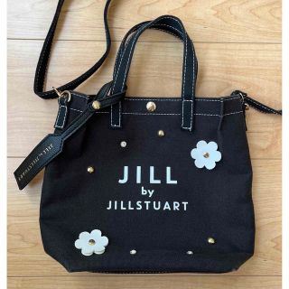 ジルバイジルスチュアート(JILL by JILLSTUART)のJILL by JILLSTUART 2wayショルダーバッグ　黒　ブラック(ショルダーバッグ)