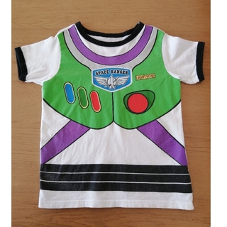 ディズニー(Disney)のディズニー★なりきりバズライトイヤーTシャツ110cm(Tシャツ/カットソー)