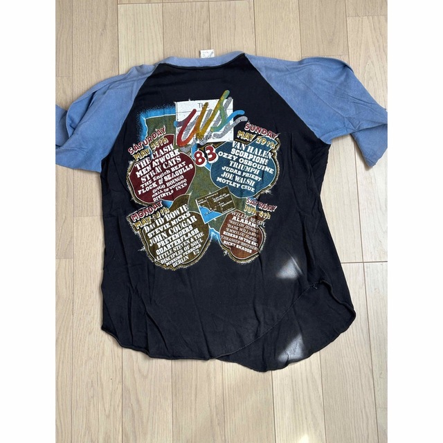 80s vintage us83festivalラグランTシャツ XL 4