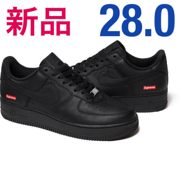 Supreme(シュプリーム)のSupreme  Nike Air Force 1 Low  Black  28 メンズの靴/シューズ(スニーカー)の商品写真