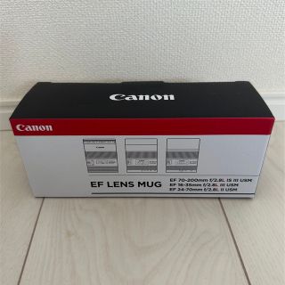 キヤノン(Canon)のCanon EF LENS MUG ミニカップ セット(グラス/カップ)