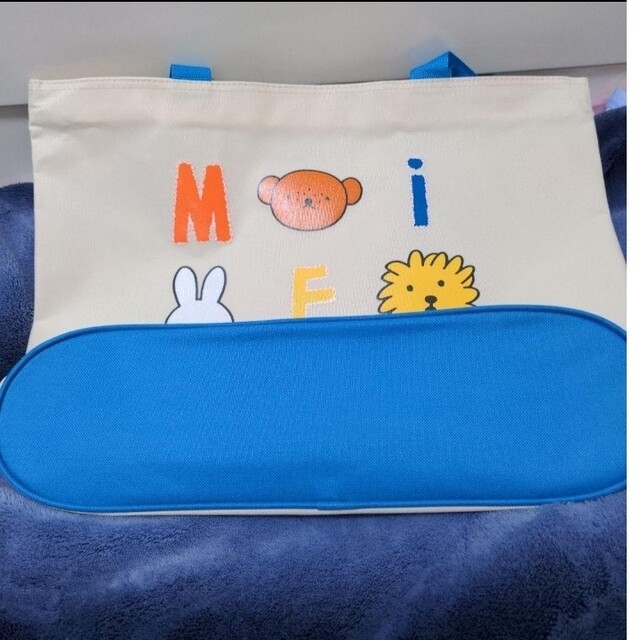 miffy(ミッフィー)のミッフィー トートバッグ 大きめ  厚手 ママバッグ マザーズバッグ レディースのバッグ(トートバッグ)の商品写真