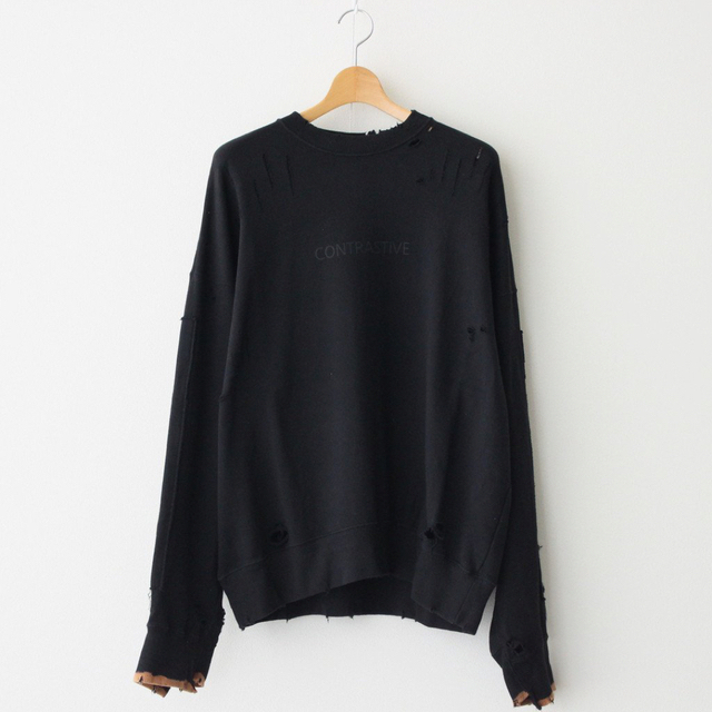 stein 22aw OVERSIZED REBUILD SWEAT LS