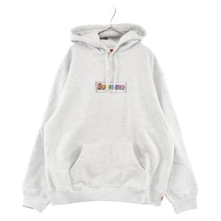 SUPREME シュプリーム 22SS Bling Box Logo Hooded Sweatshirt ブリング ボックスロゴ プルオーバーパーカー フーディ ブラック