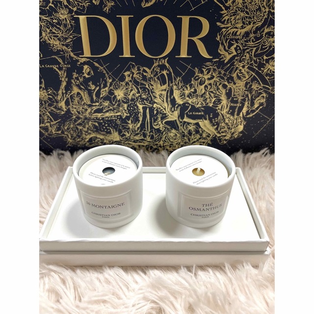 Dior(ディオール)のDior ディオール キャンドル バースデーギフト コスメ/美容のリラクゼーション(キャンドル)の商品写真