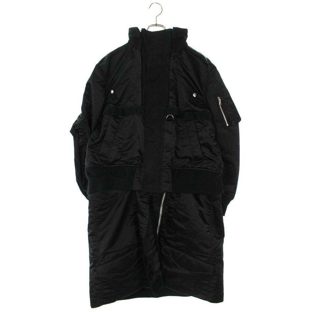 希少 黒入荷! Mix TWILL Nylon 22-02706M 22SS サカイ - sacai Coat 2 メンズ ドッキングナイロンコート その他
