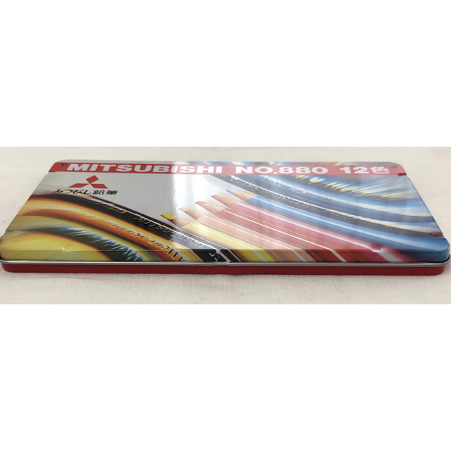 三菱鉛筆(ミツビシエンピツ)の色鉛筆 12色  みつびし鉛筆880 エンタメ/ホビーのアート用品(色鉛筆)の商品写真