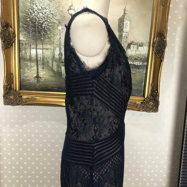 新品☆ TADASHI SHOJI サイズ2 紺色　【TADA105】