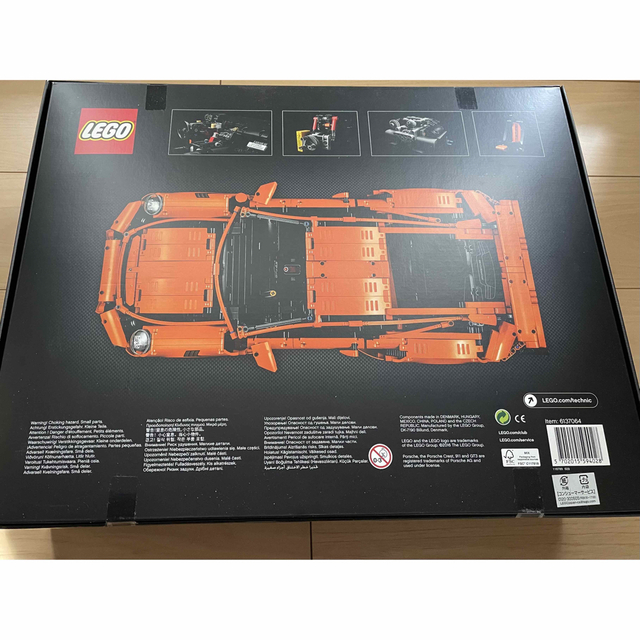 Lego(レゴ)の【未開封／廃盤】LEGO 42056テクニック ポルシェ 911GT3 RS  エンタメ/ホビーのおもちゃ/ぬいぐるみ(模型/プラモデル)の商品写真