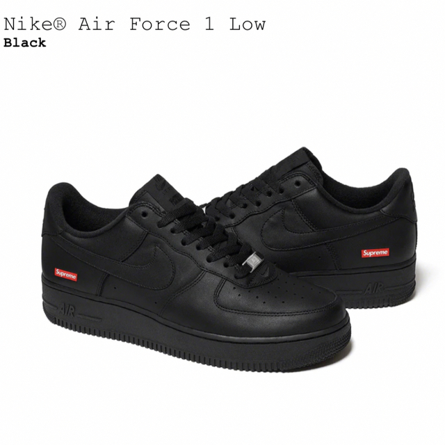 メンズSupreme × Nike Air Force 1 Low