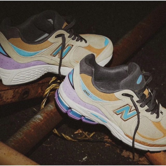 New Balance(ニューバランス)のNewBalance M2002RWA Beige/Purple 27.5cm メンズの靴/シューズ(スニーカー)の商品写真