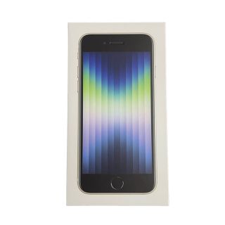 iPhone SE3 第3世代 スターライト 128GB SIMフリー (スマートフォン本体)