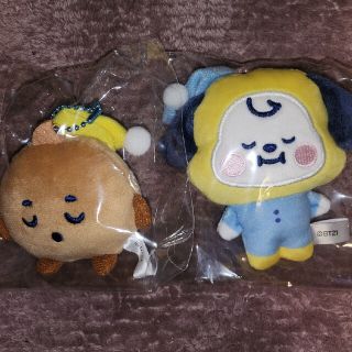 ビーティーイシビル(BT21)のふわふわマスコット bt21(キャラクターグッズ)