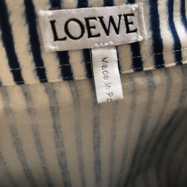 LOEWE(ロエベ)の西島隆弘　着用　ロエベ　ストライプ　シャツ メンズのトップス(シャツ)の商品写真