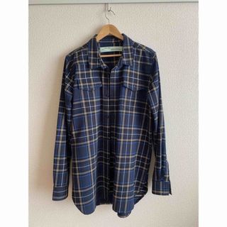 オフホワイト(OFF-WHITE)のOff-White blue check shirt Mサイズ(シャツ)