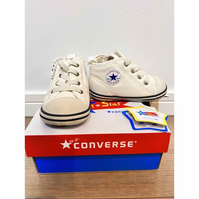 CONVERSE(コンバース)の【a!様専用】コンバース　ファストスター　ホワイト　12.0cm キッズ/ベビー/マタニティのベビー靴/シューズ(~14cm)(スニーカー)の商品写真