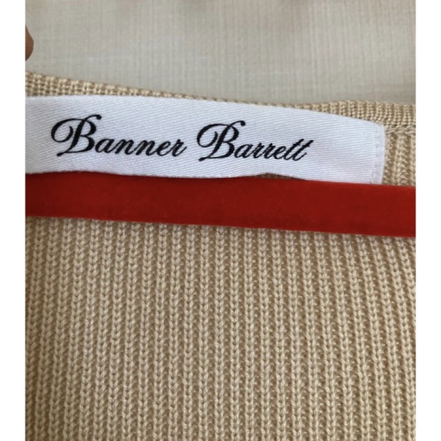 Banner Barrett(バナーバレット)の新品日本製ワンピース　ニットセーター　レディース長袖洋服　Mサイズ レディースのワンピース(ひざ丈ワンピース)の商品写真
