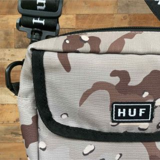 ハフ(HUF)の【送料込み】 HUF ハフ トンプキンズ ショルダー バック 迷彩 カモ(ショルダーバッグ)