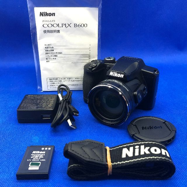 【Wi-Fi・超望遠60倍ズーム】　NIKON COOLPIX B600